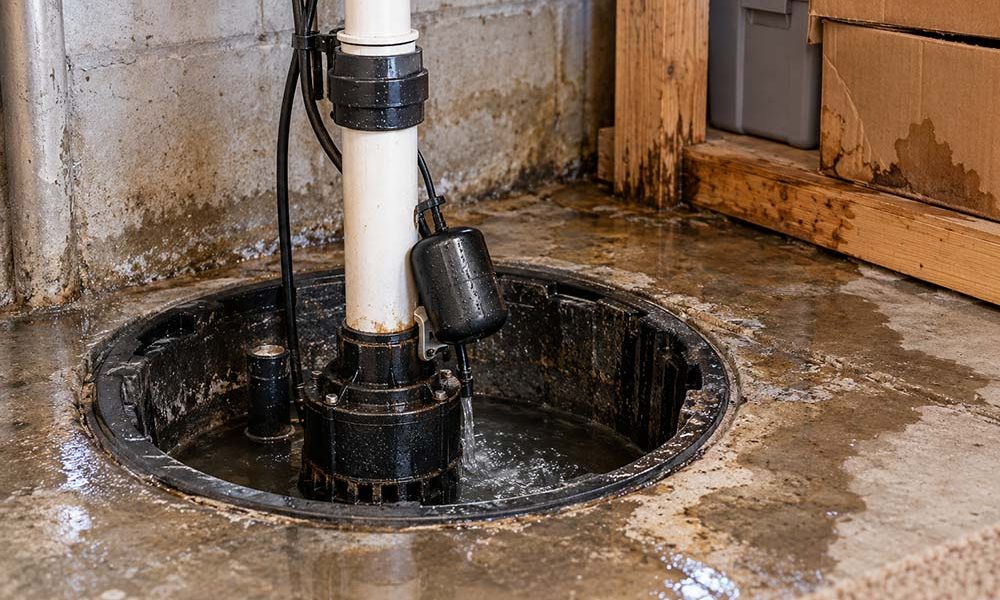 Sump pump won’t shut off: causes and what it’s damaging